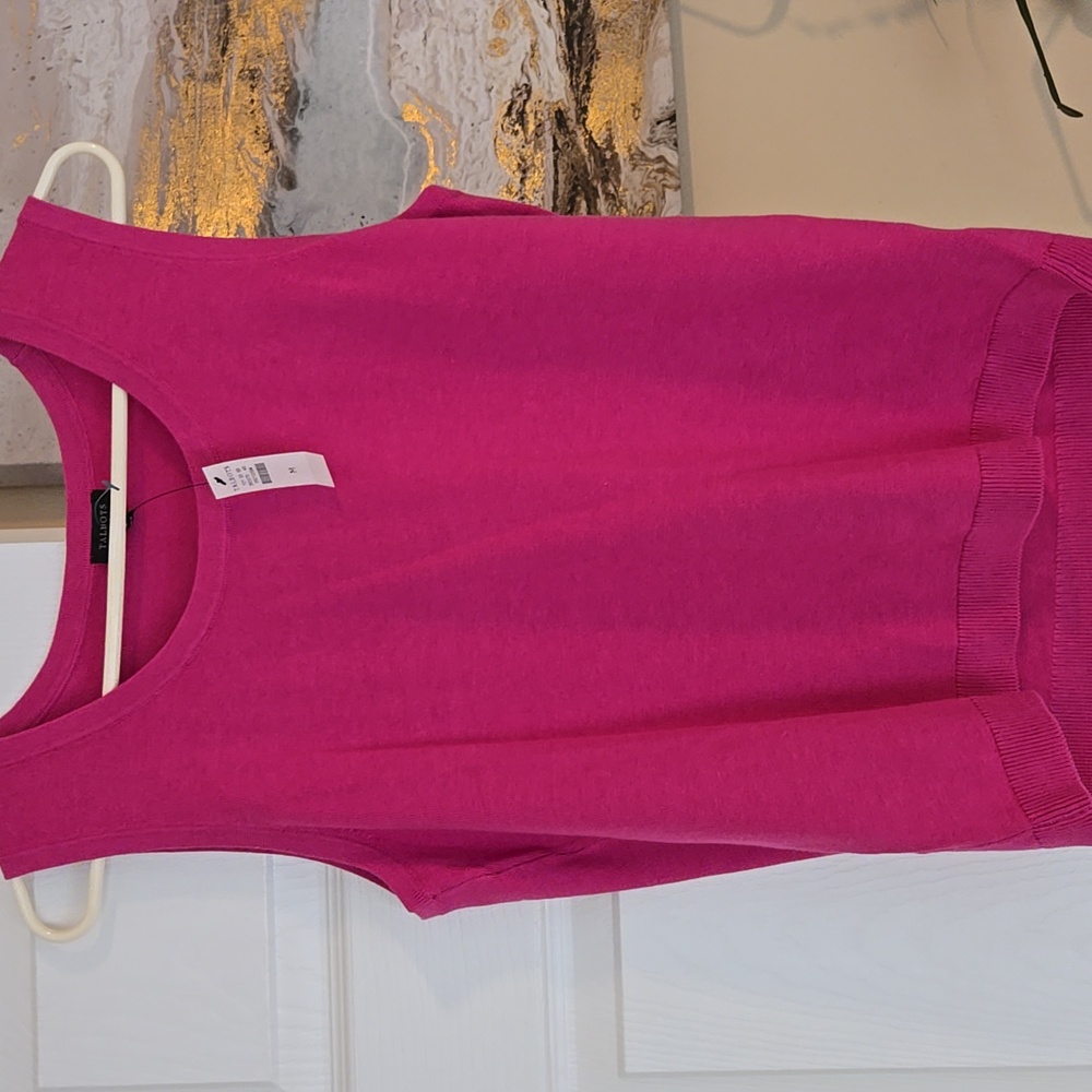 Women's Talbot Pink Cardigan set. Size M, New with tags. - Picture 4 of 5